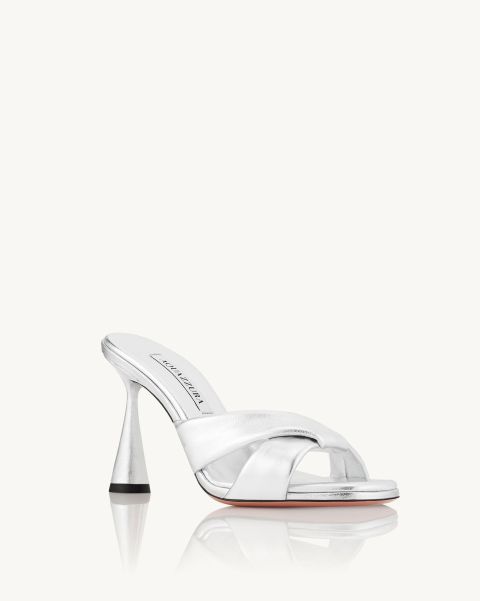 Silver Amore Mule 95 Women Reliable Slides & Mules