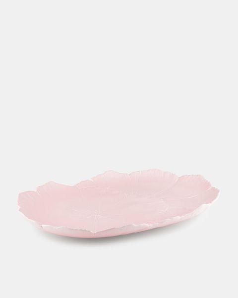 Dinnerware Functional Unisex Pink Cherry Blossom Oval Platter